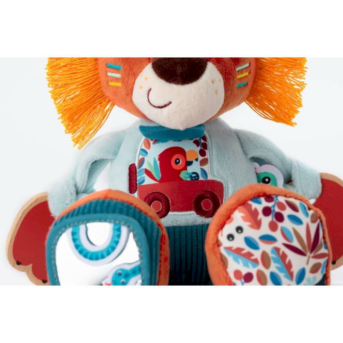 Peluche multi-activités Jack le lion