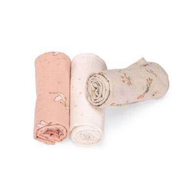 Set de 3 langes La petite école de danse