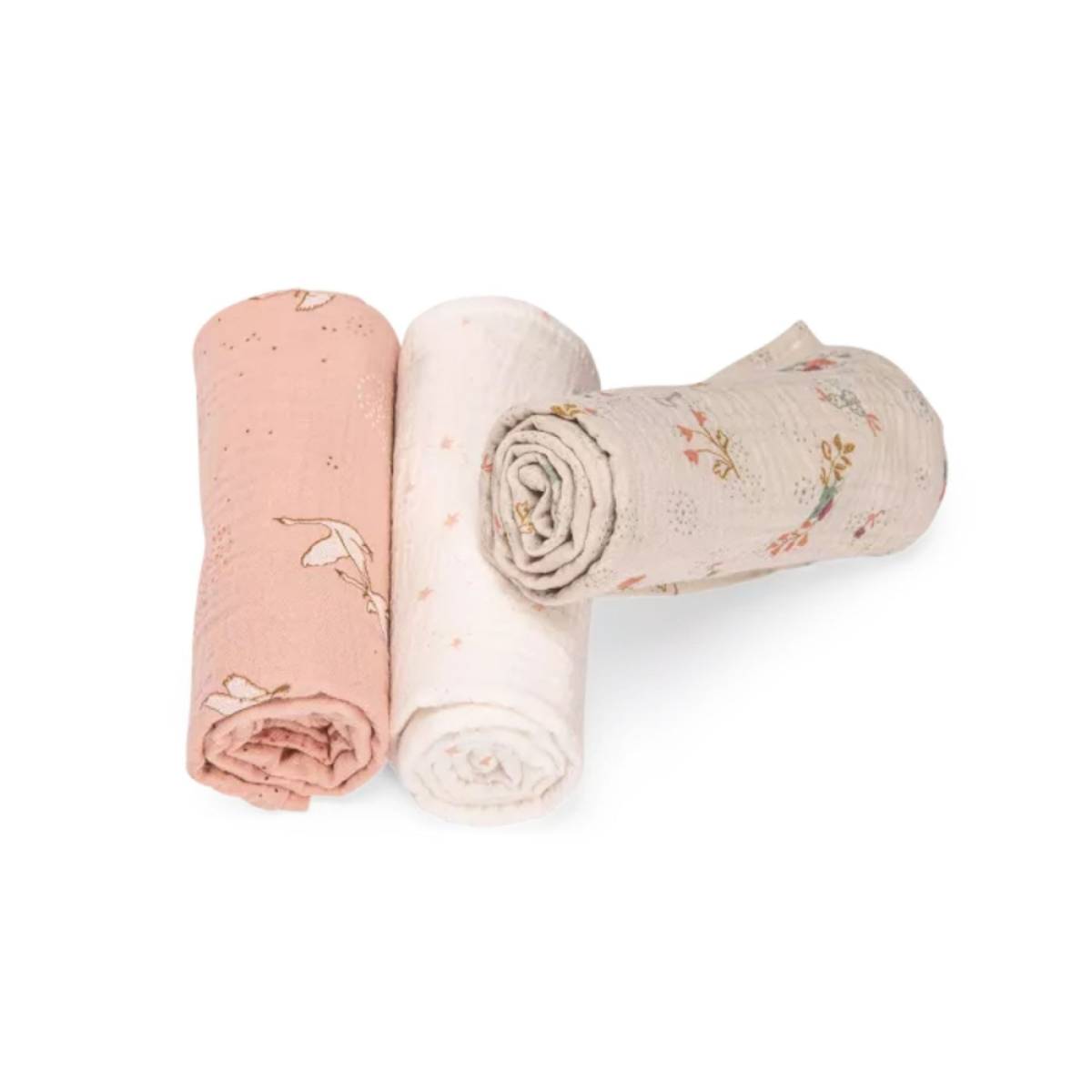 Set de 3 langes La petite école de danse