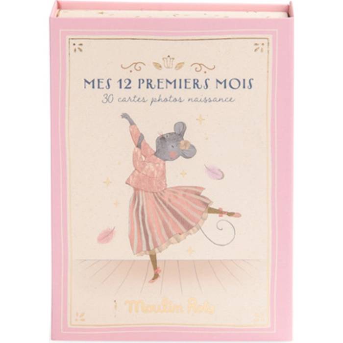Cartes mes 12 premiers mois La petite école de danse