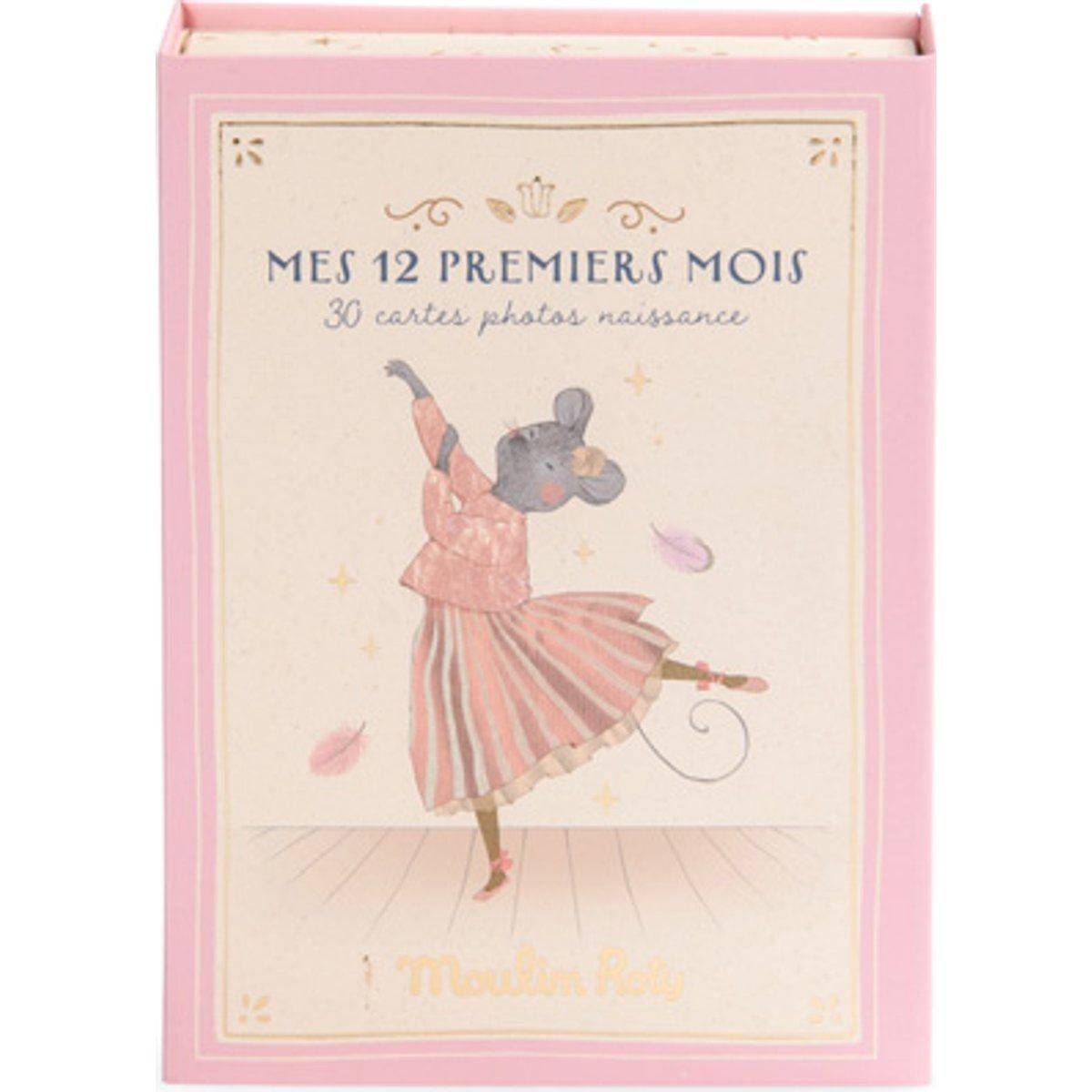 Cartes mes 12 premiers mois La petite école de danse