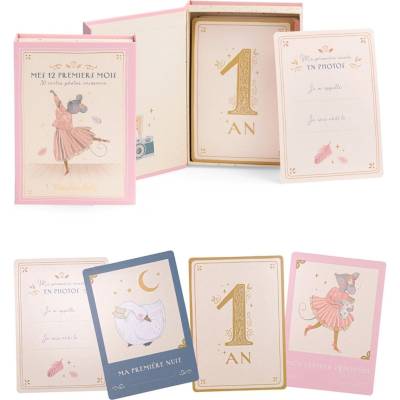 Cartes mes 12 premiers mois La petite école de danse