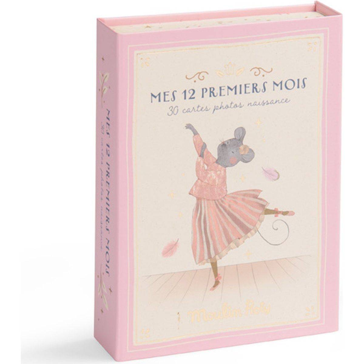 Cartes mes 12 premiers mois La petite école de danse