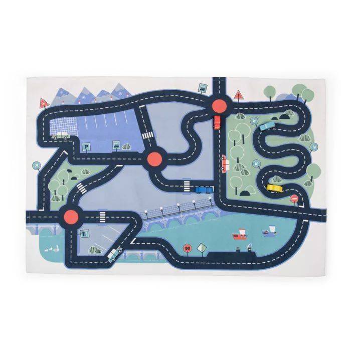 Tapis de jeu circuit de voitures