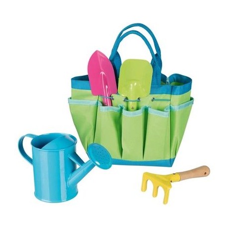 Outils de jardin avec sac