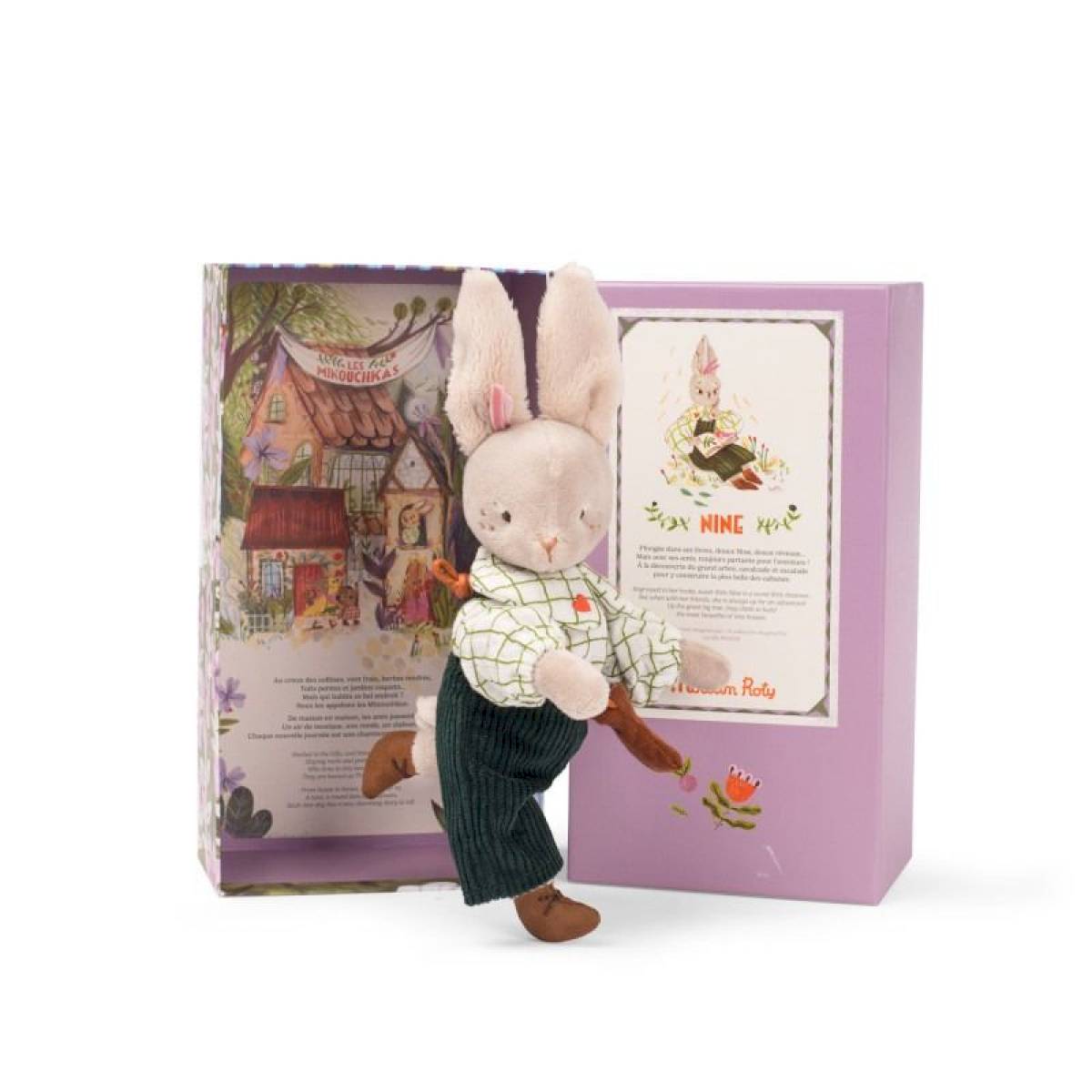 Peluche Nine la lapine Les Minouchkas
