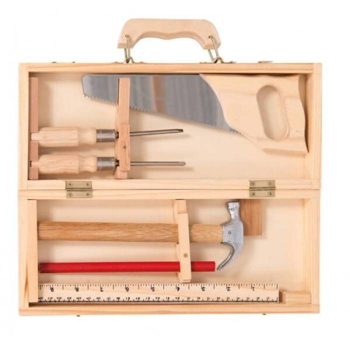 Petite valise de bricolage 6 outils