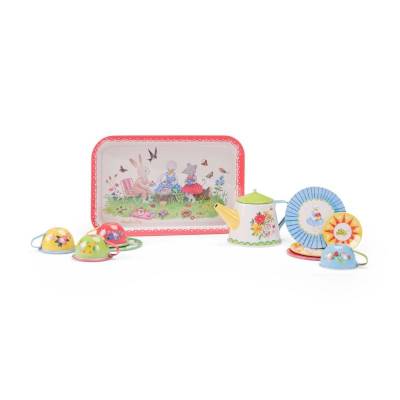 Valise dînette thé en métal La Grande Famille