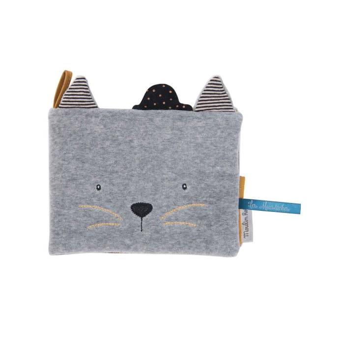 Album photo textile Les Moustaches