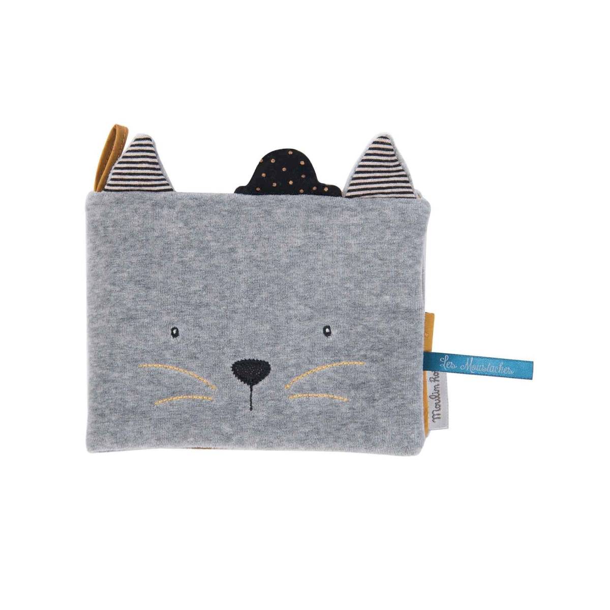 Album photo textile Les Moustaches