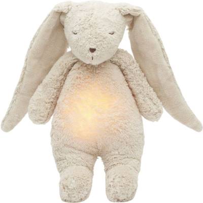 Peluche veilleuse Lapin Moonie - coloris sable