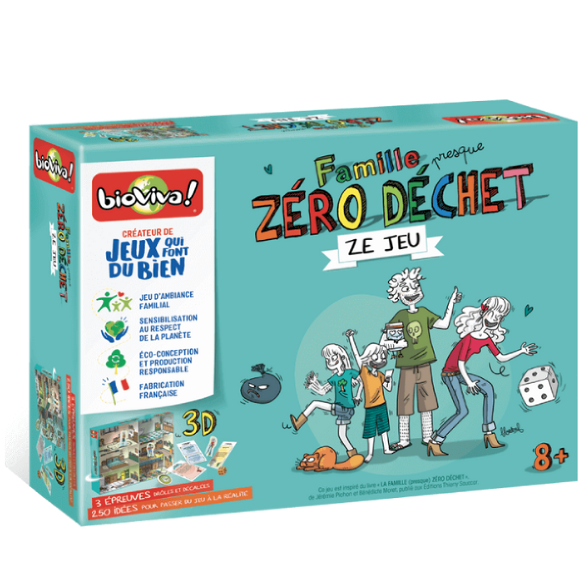 Famille presque zéro déchet ze jeu