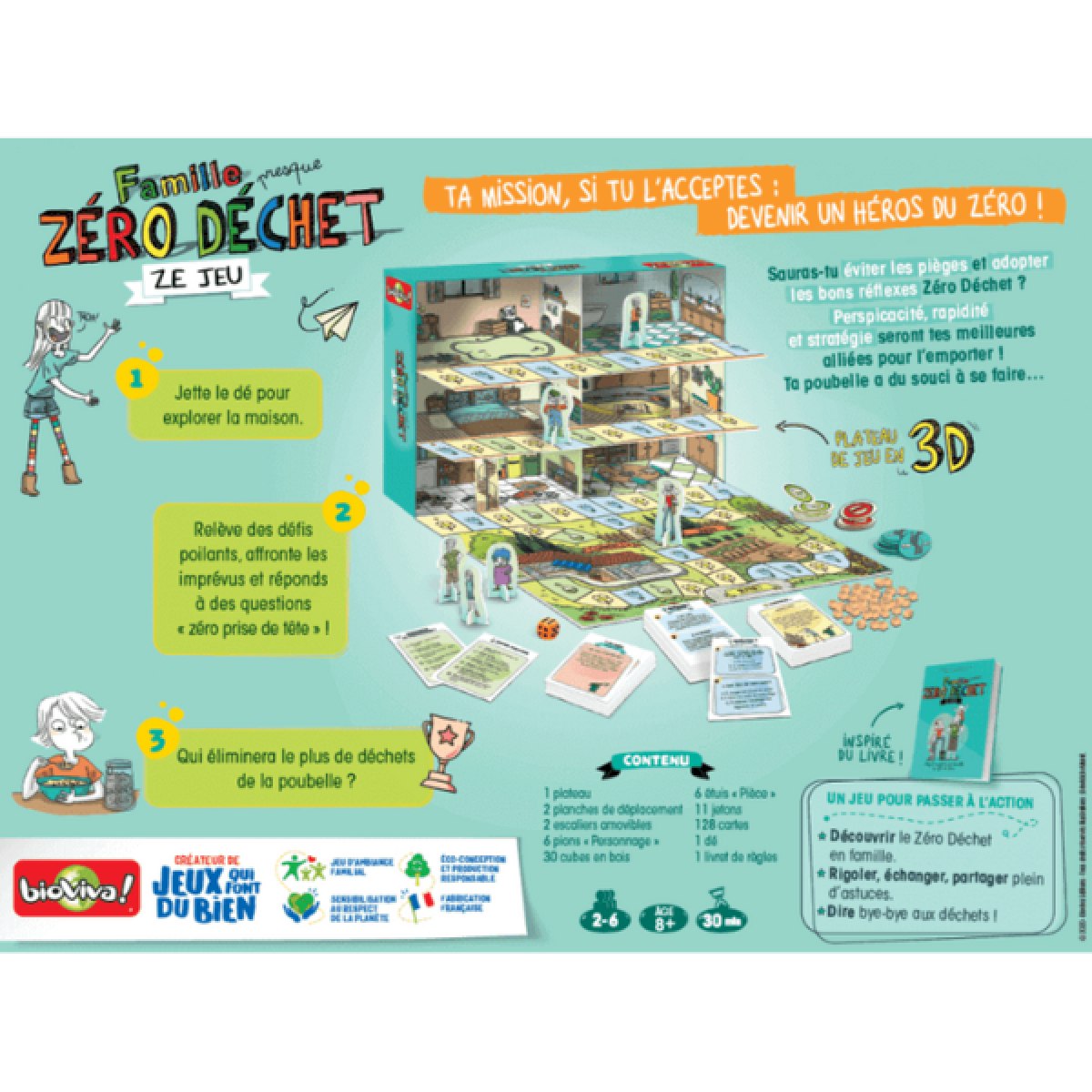 Famille presque zéro déchet ze jeu