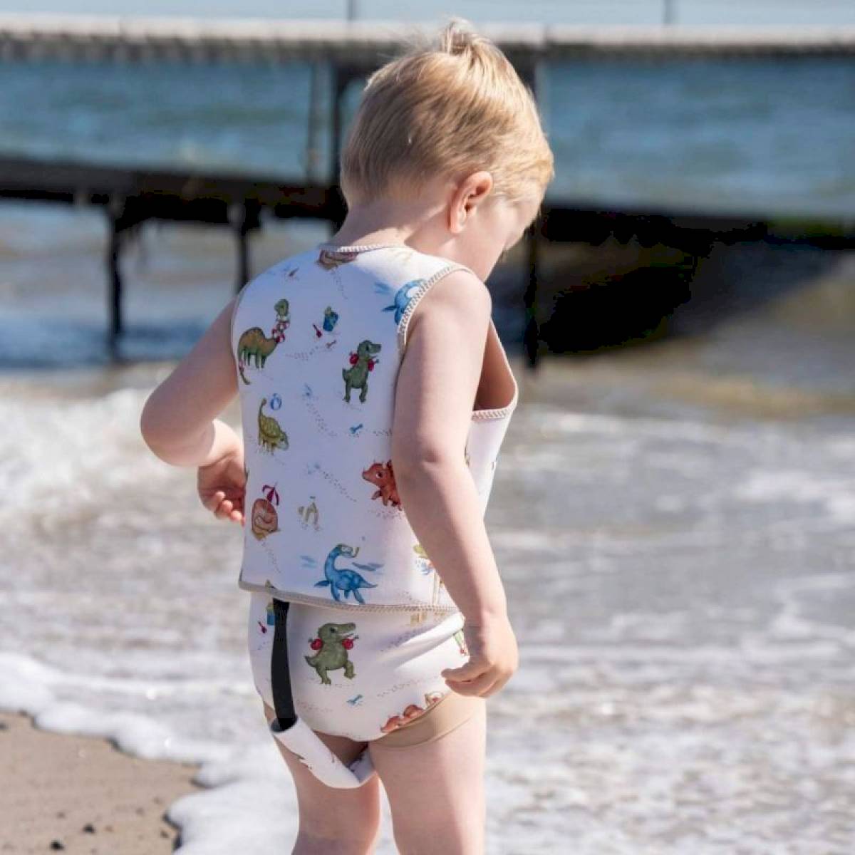 Gilet de natation Dino Beach 1-2 ans - Filibabba