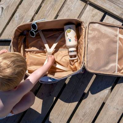 Valise à roulettes enfant Avions kaki - Kidzroom(dupliqué)
