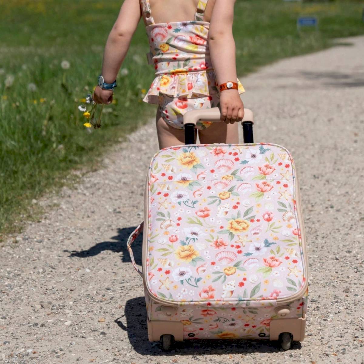 Valise à roulettes enfant Ocean Blossom