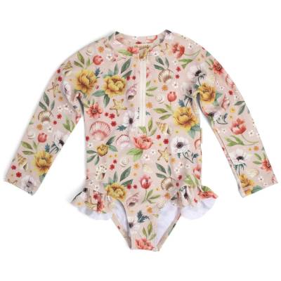 Maillot de bain combinaison anti UV Ocean Blossom 1-2 ans