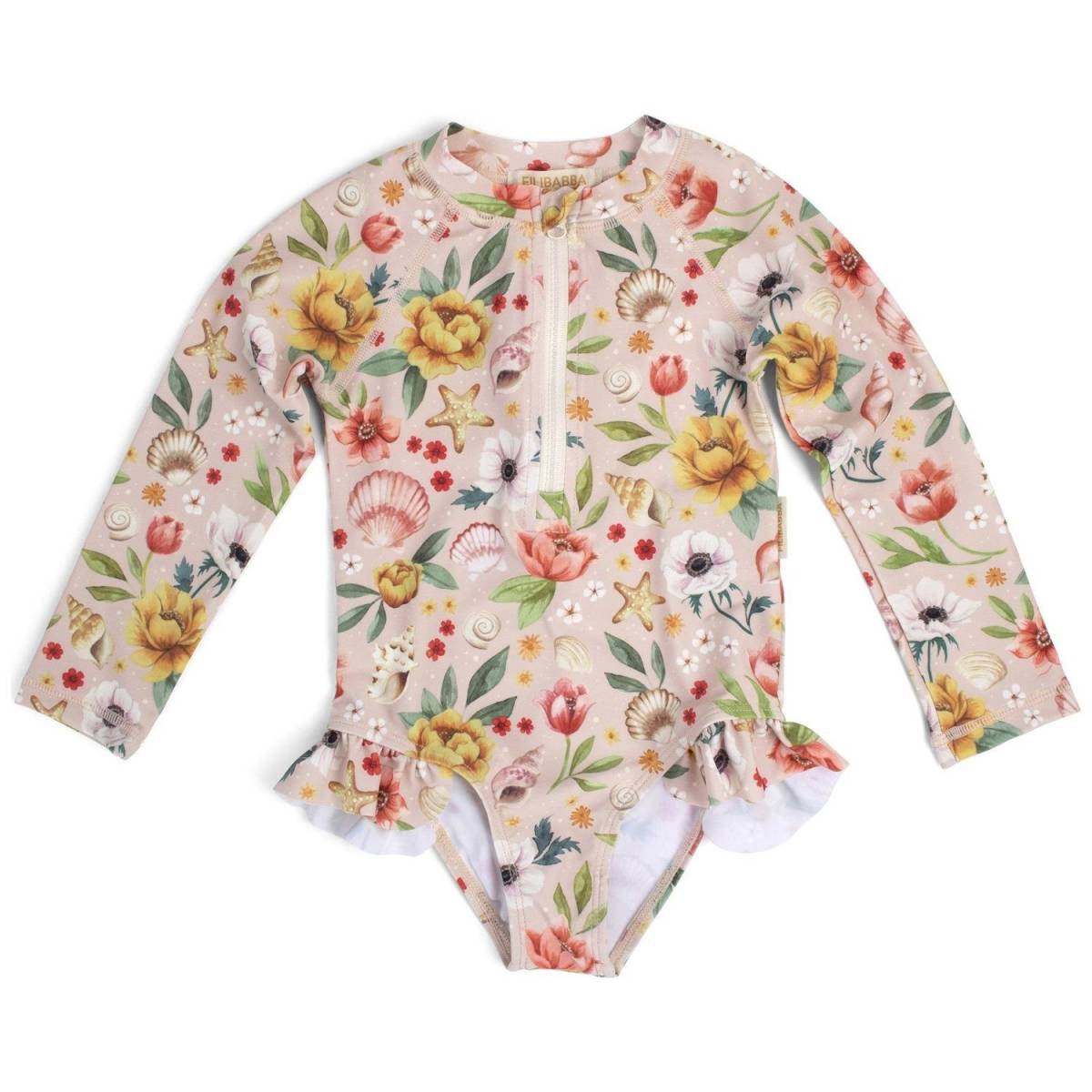 Maillot de bain combinaison anti UV Ocean Blossom 1-2 ans