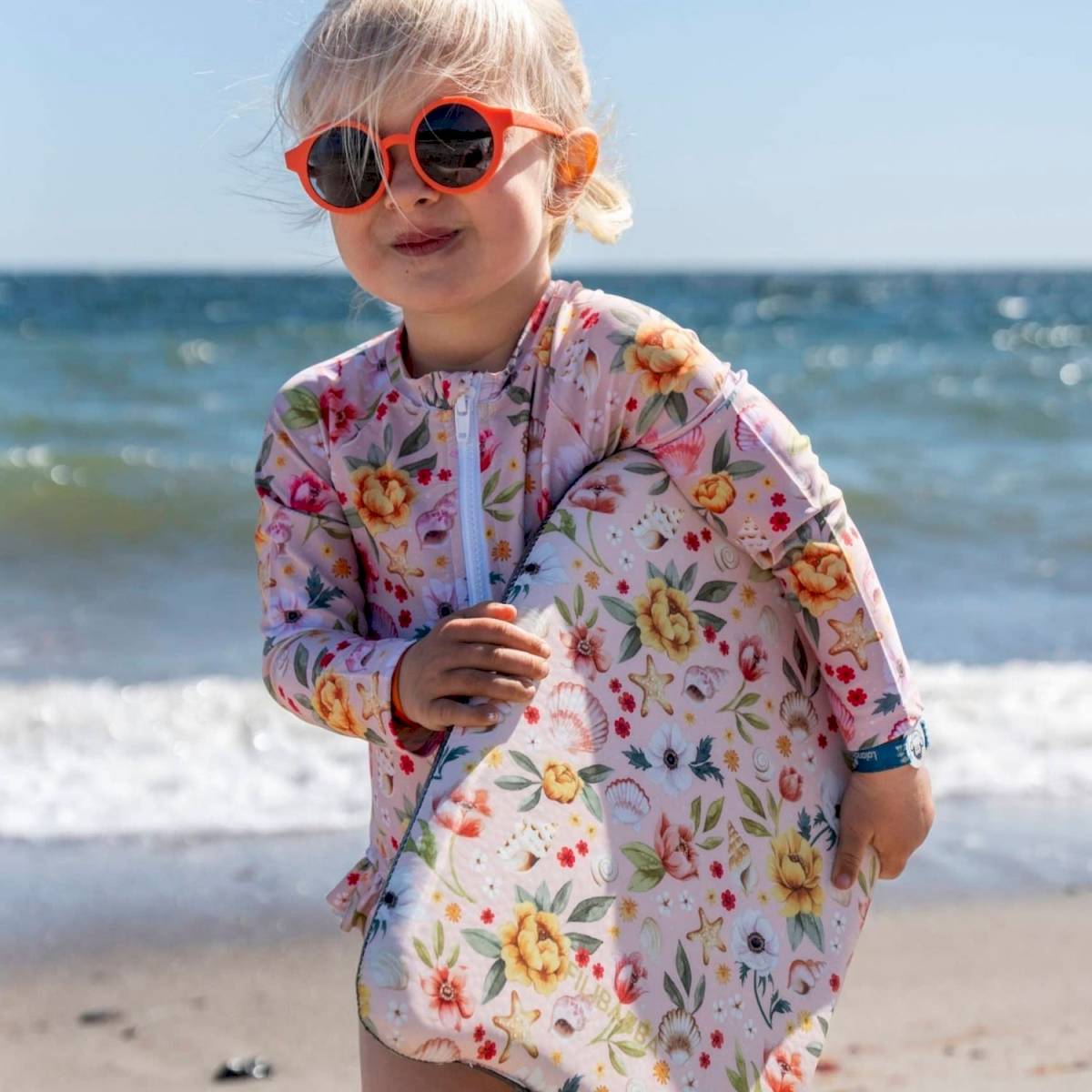 Maillot de bain combinaison anti UV Ocean Blossom 1-2 ans