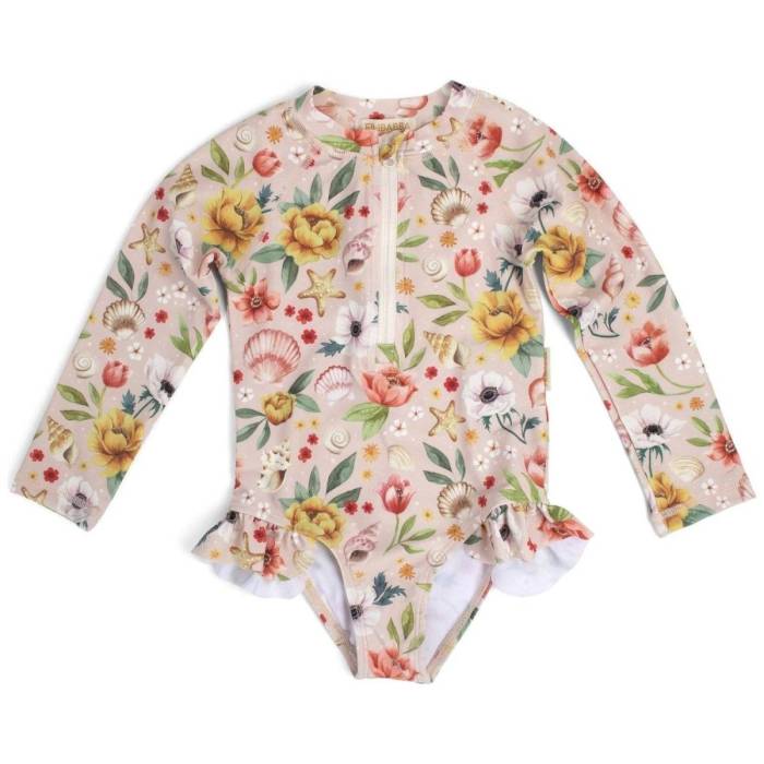 Maillot de bain combinaison anti UV Ocean Blossom 3-4 ans