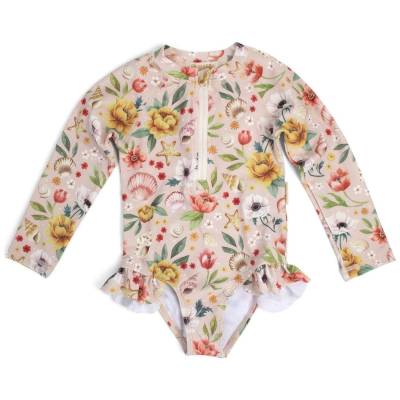 Maillot de bain combinaison anti UV Ocean Blossom 3-4 ans
