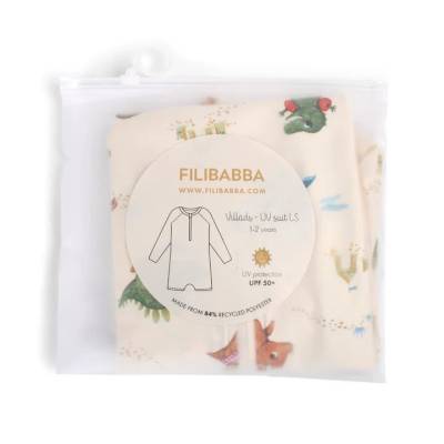 Maillot de bain combinaison anti UV Dino beach 3-4 ans