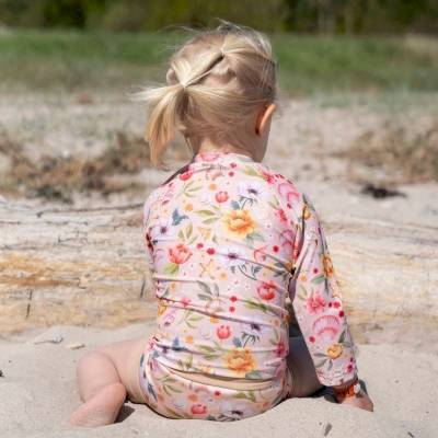 T-shirt anti UV Ocean Blossom 1-2 ans