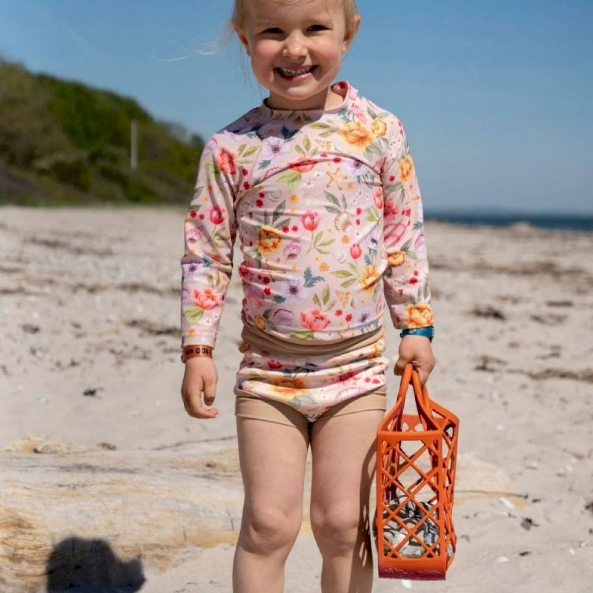 T-shirt anti UV Ocean Blossom 1-2 ans