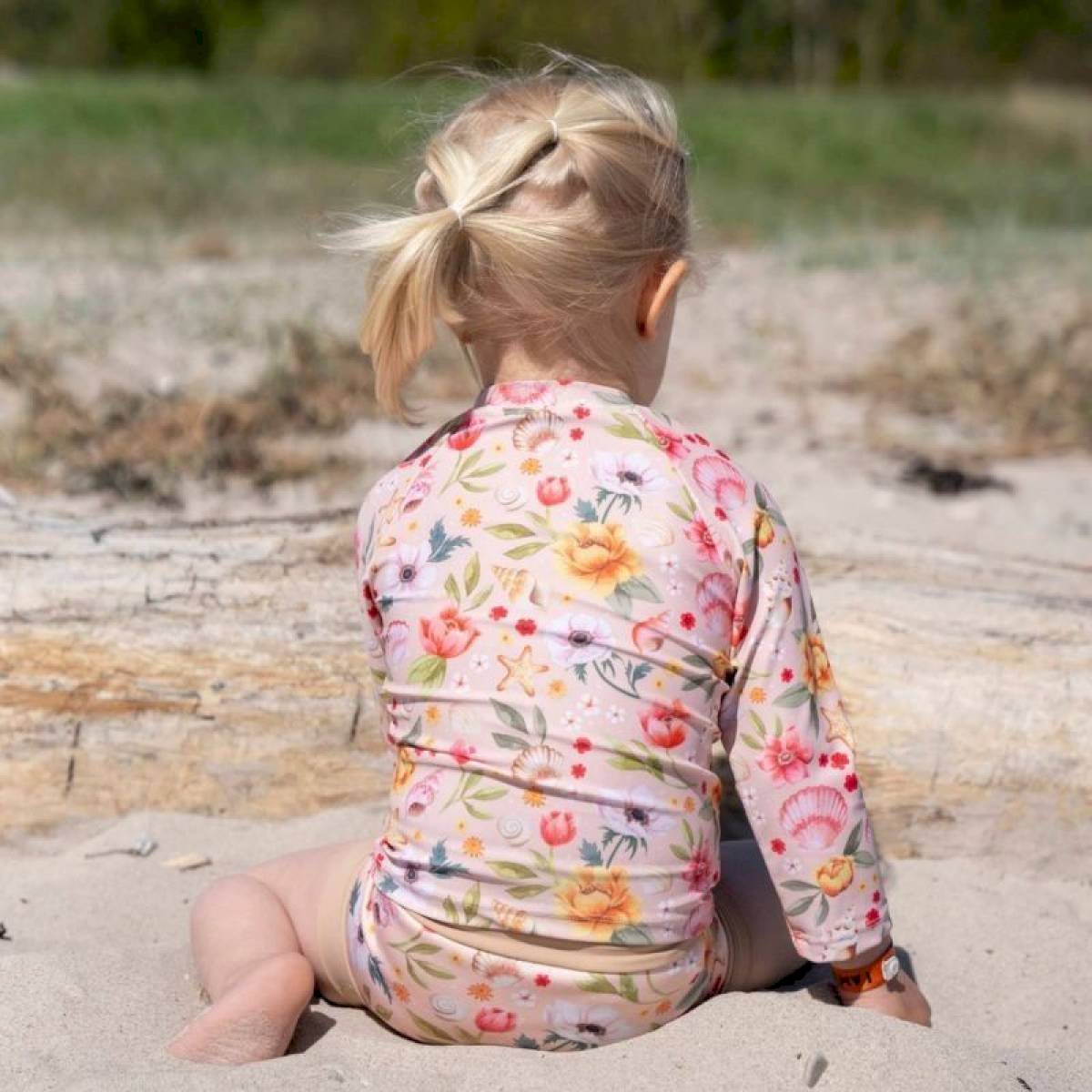 T-shirt anti UV Ocean Blossom 3-4 ans