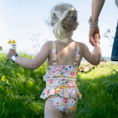 Maillot de bain 1 pièce anti UV Ocean Blossom 3-4 ans
