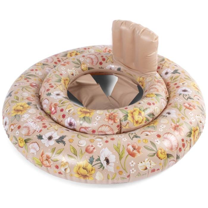 Bouée avec siège pour bébé Ocean Blossom