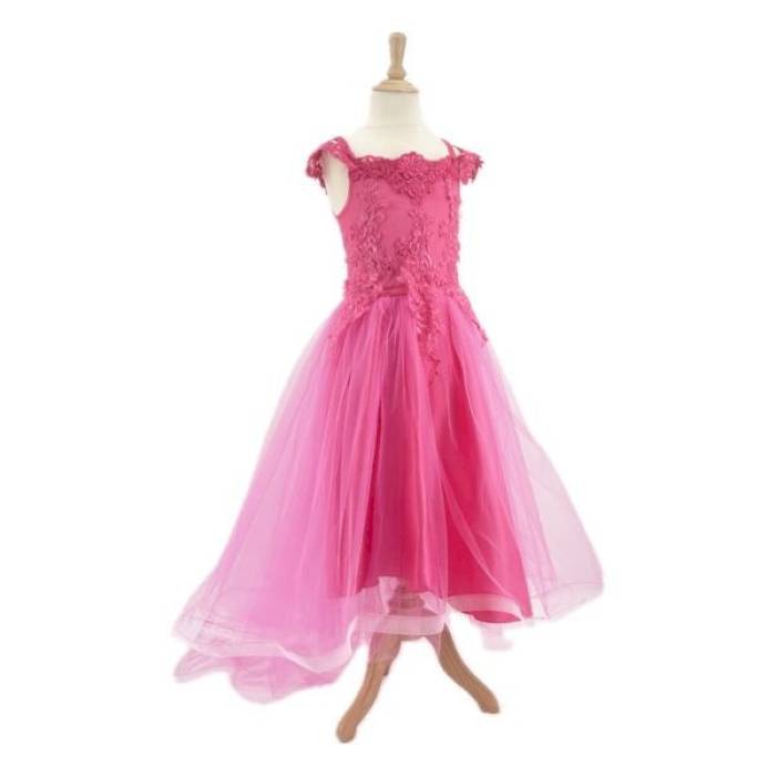 Robe de déguisement rose 3-4 ans