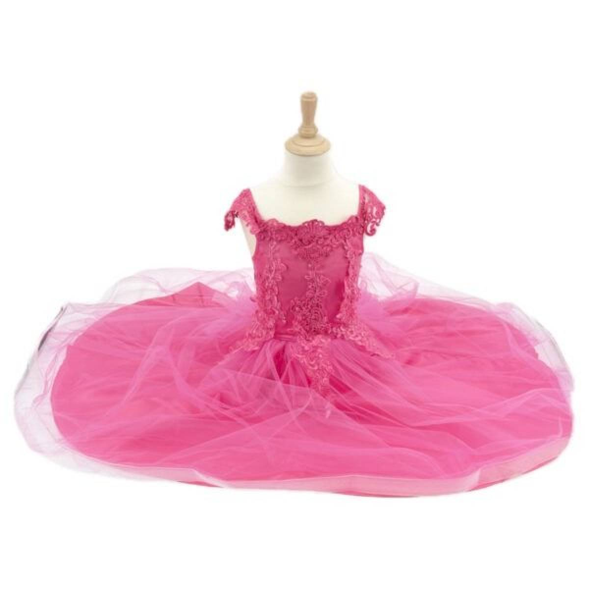 Robe de déguisement rose 5-7 ans