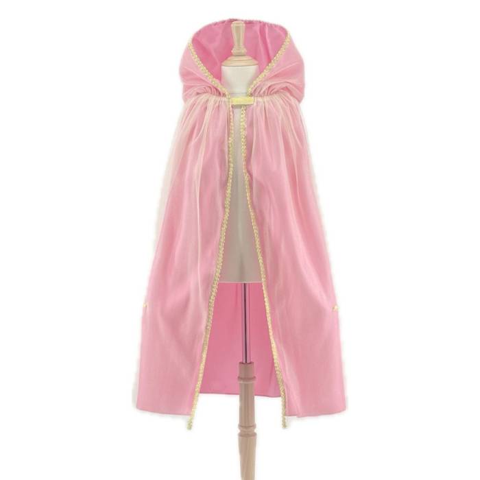 Cape de princesse Margot rose 3-10 ans