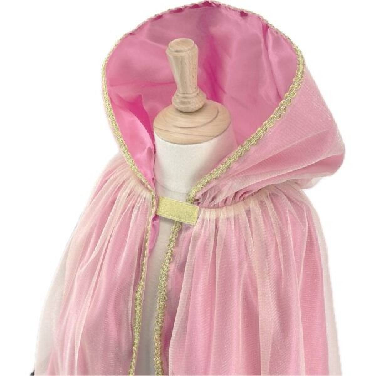 Cape de princesse Margot rose 3-10 ans