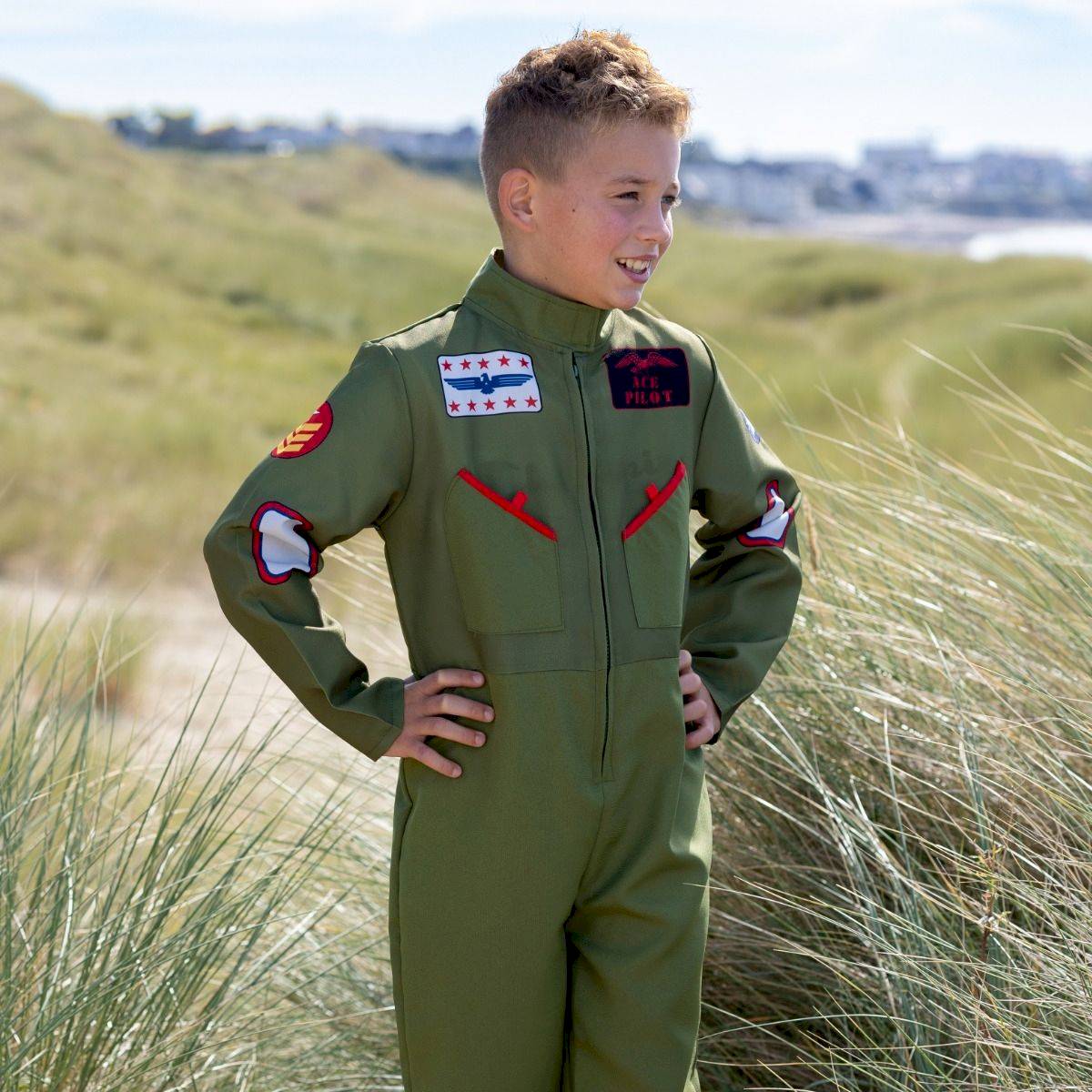 Déguisement de pilote de chasse 3-4 ans