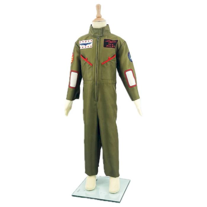 Déguisement de pilote de chasse 5-7 ans
