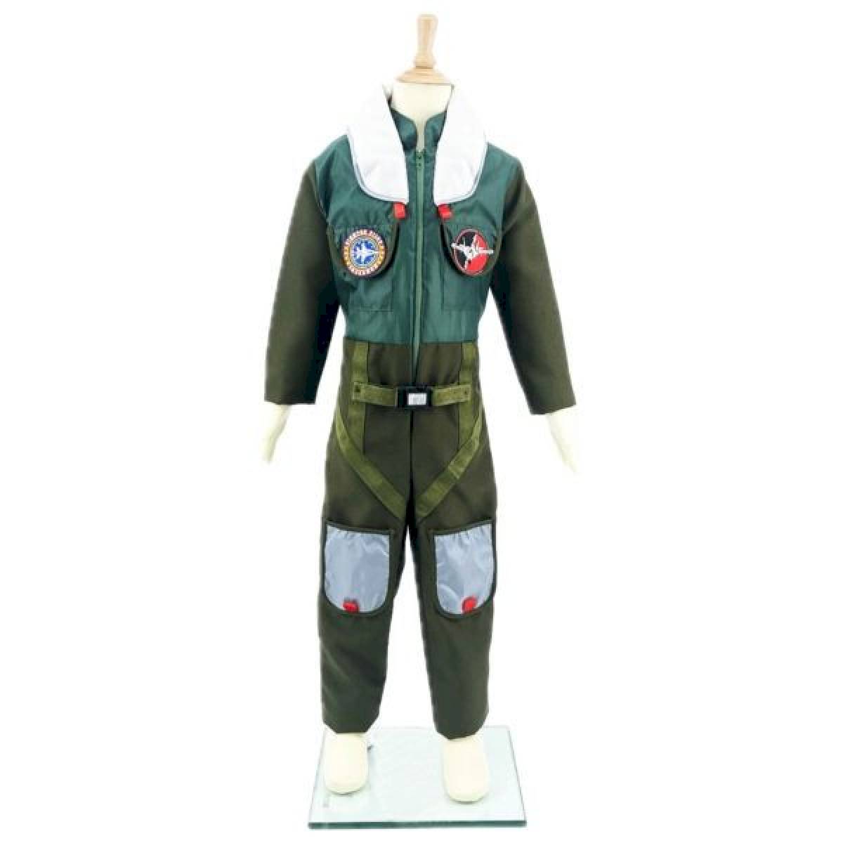 Déguisement de pilote de chasse 8-10 ans(dupliqué)