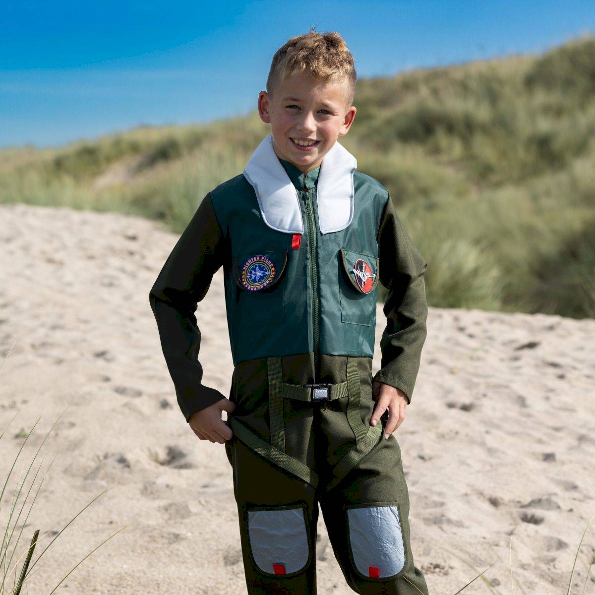 Déguisement de parachutiste 8-10 ans