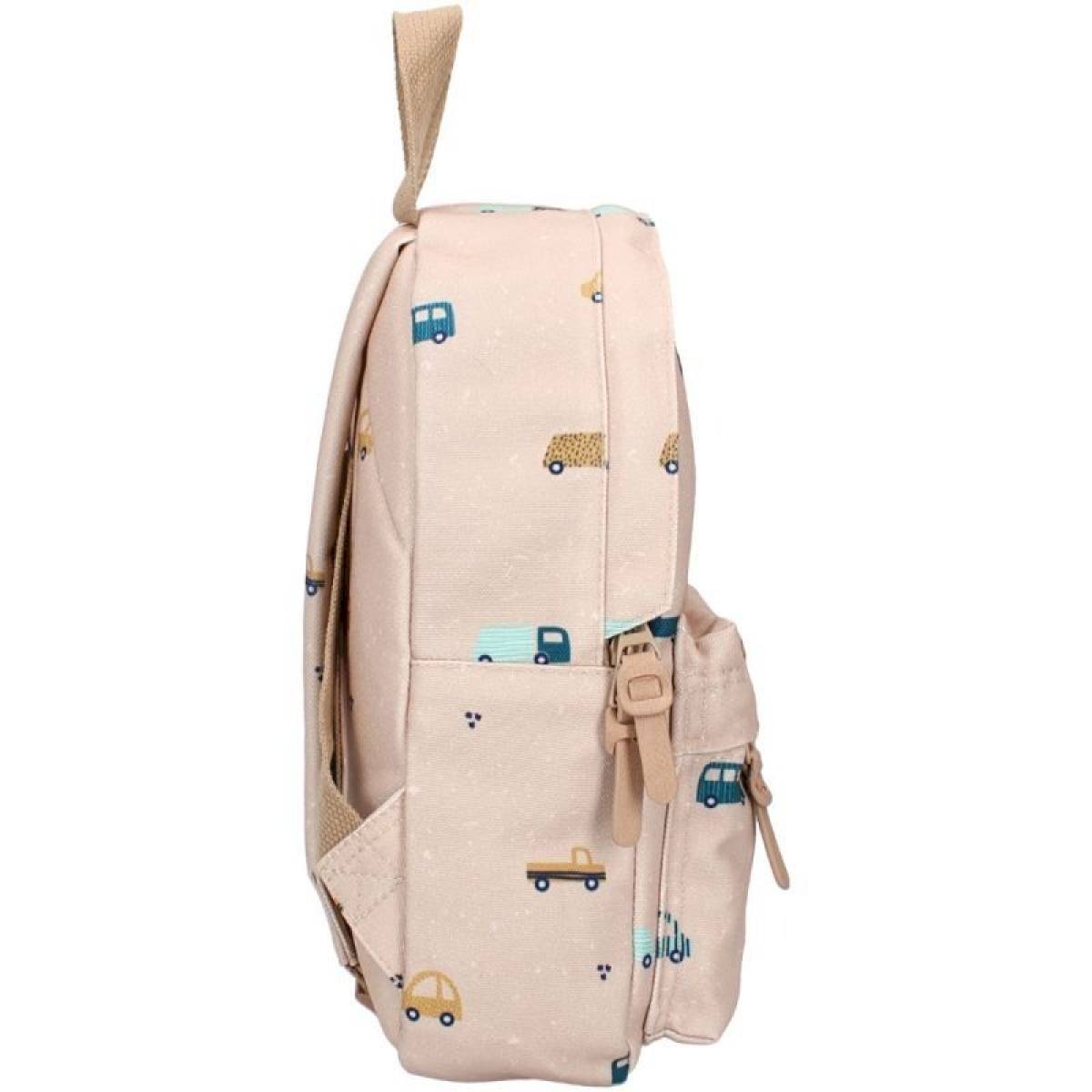 Sac à dos enfant voitures beige - Kidzroom