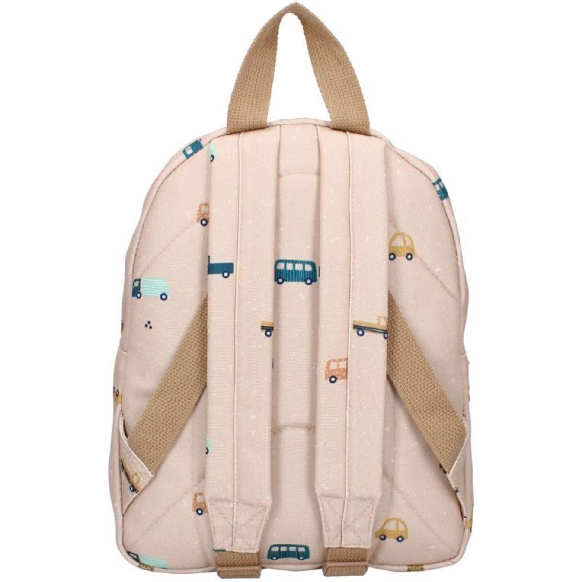 Sac à dos enfant voitures beige - Kidzroom