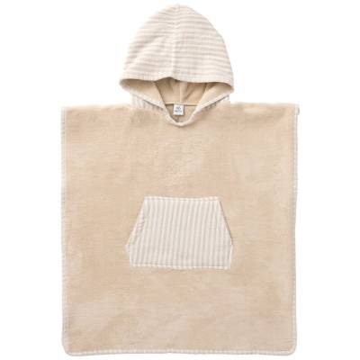 Poncho de bain bambou Biscuit 3-5 ans