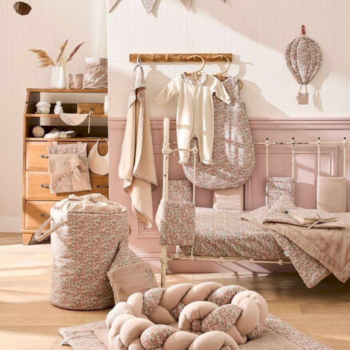 Cape de bain et gant de toilette Afternoon Tea