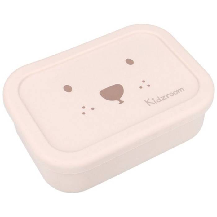 Lunch box en silicone Ourson sable