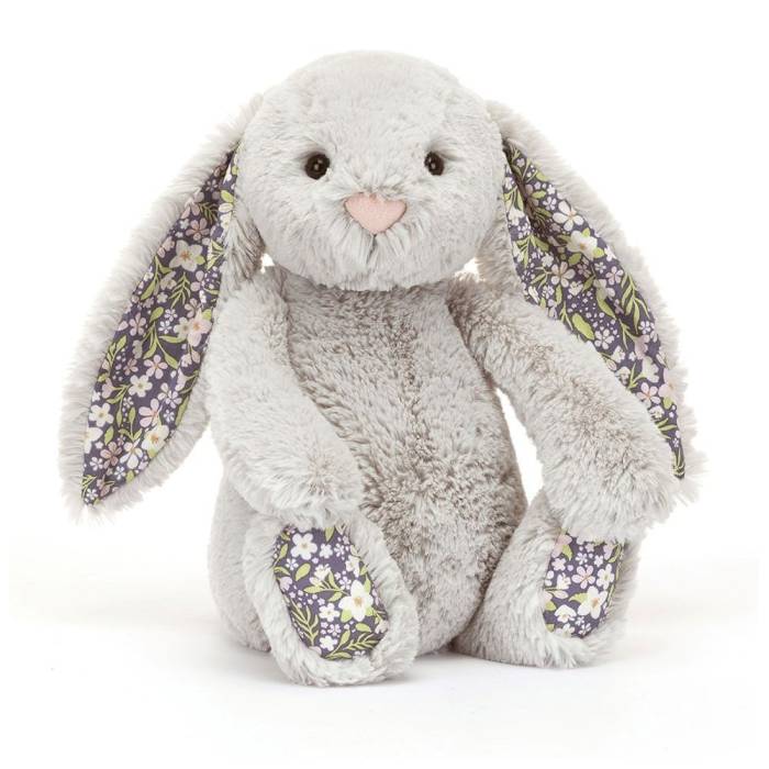 Peluche Lapin Blossom Silver Bloom 18cm