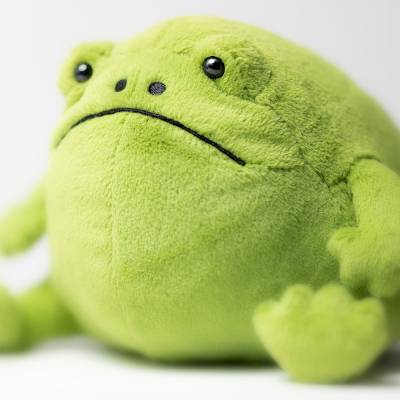 Peluche grenouille Ricky Rain Frog