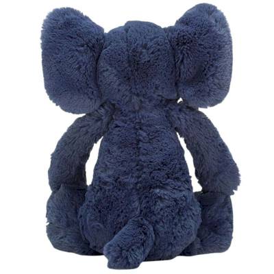 Peluche bashful Eléphant bleu - 31cm