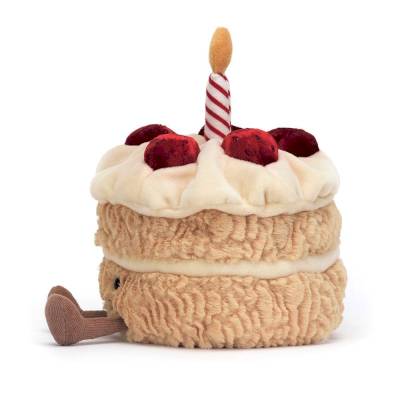 Peluche amuseables Gâteau d'anniversaire