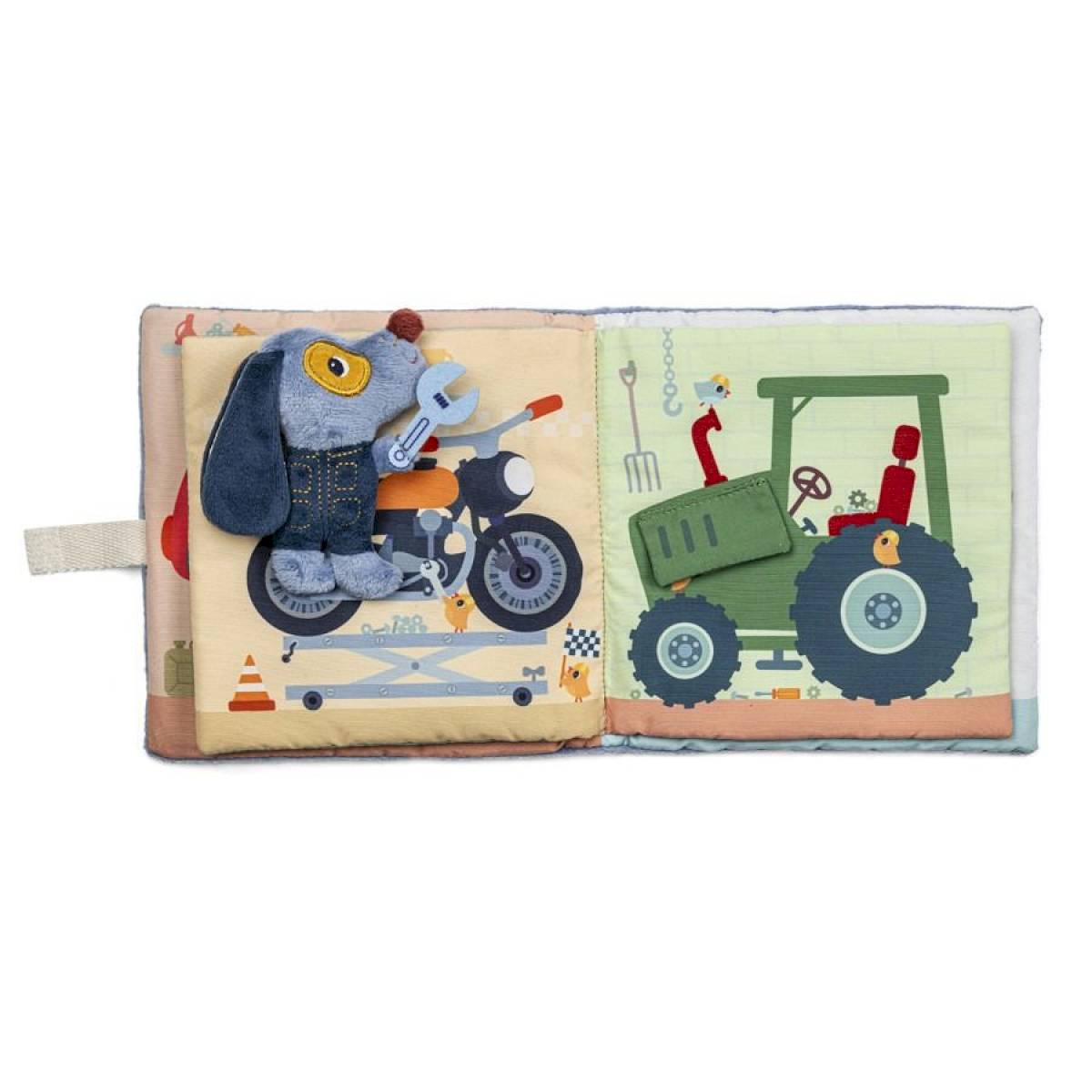Livre en tissu d'activités 