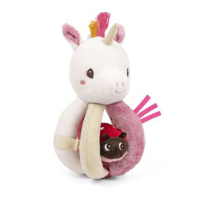 Hochet à poignées Léna la Licorne